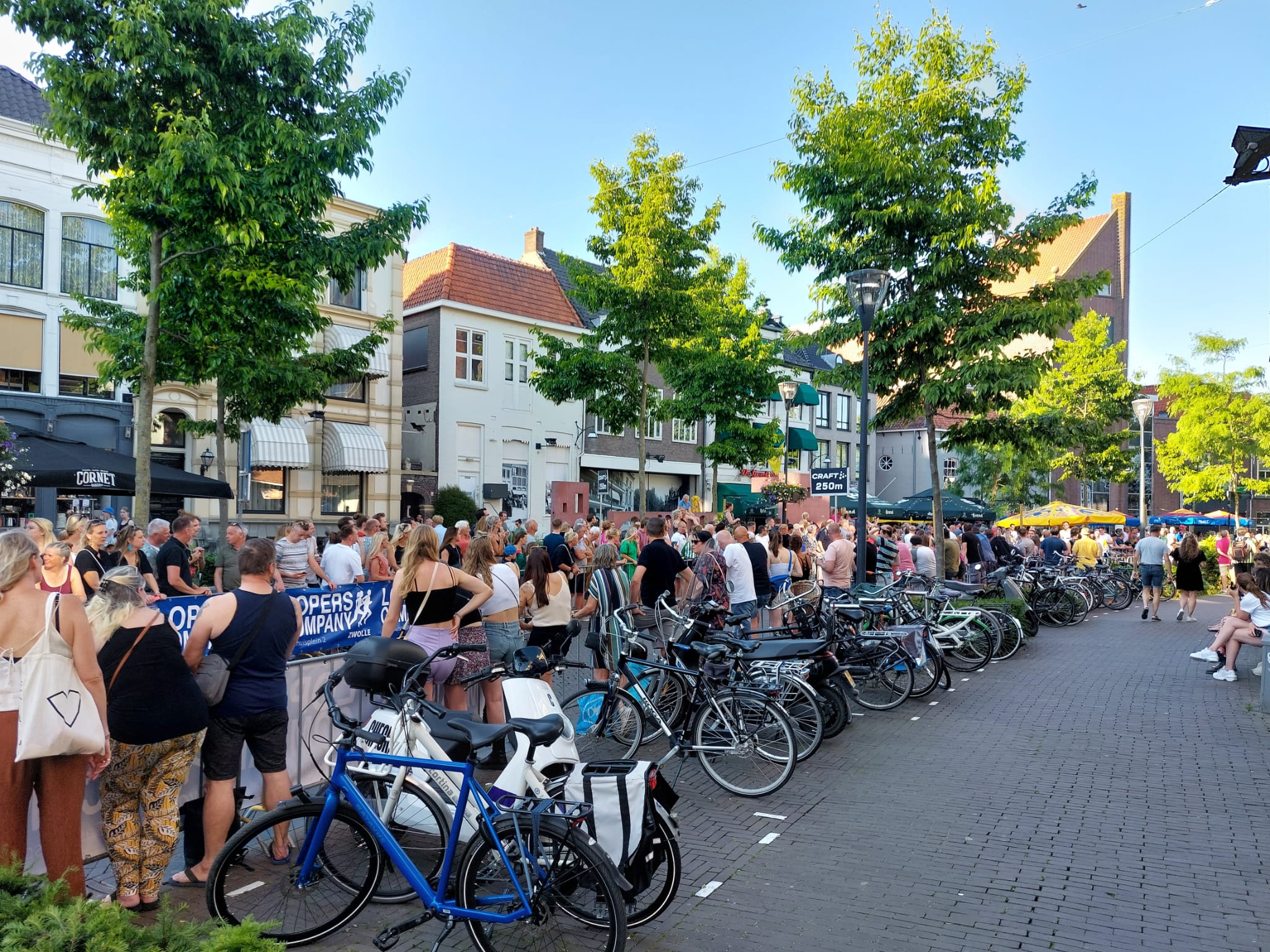 De halve marathon van Zwolle 